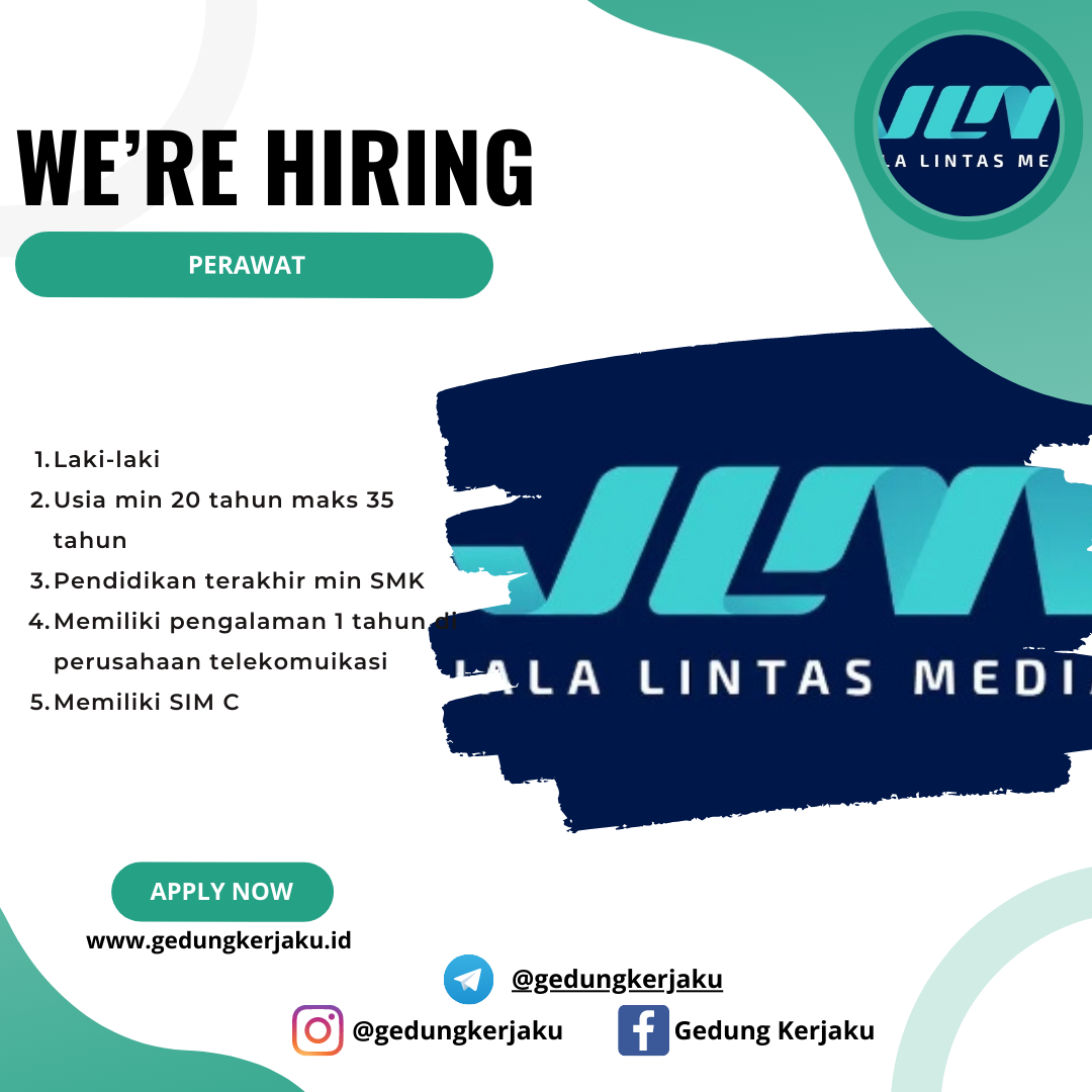 Lowongan Kerja Engineer On Site Jakarta PT Jala Lintas Media Group