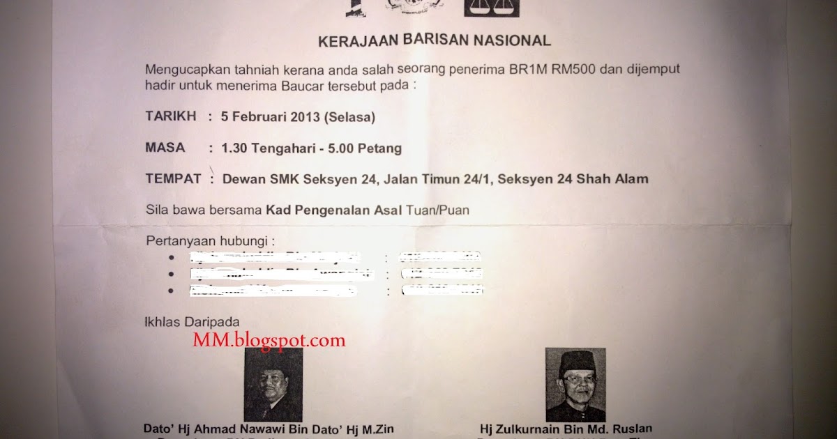 Misai Merah: Sapa kata duit BR1M bukan rasuah politik?