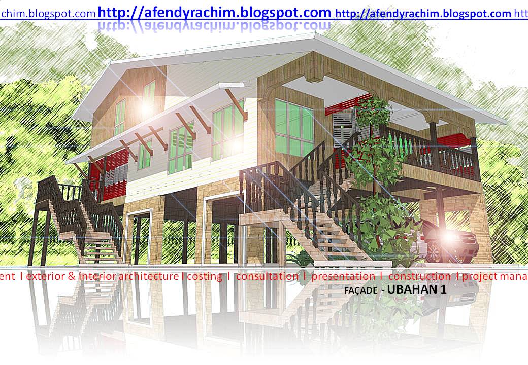 Cerita Si  Pembuat Pondok Design only Rumah  Kayu  modern