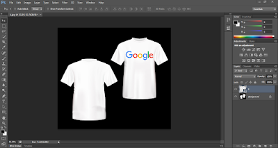 Cara Membuat Desain Baju Google Menggunakan Photoshop