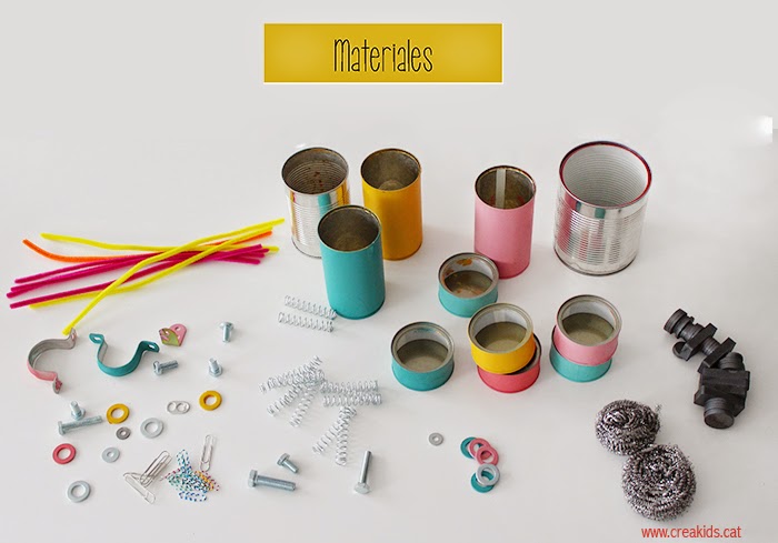 Robots Upcycling: materiales