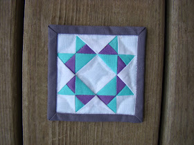 Missouri star mini mini quilt