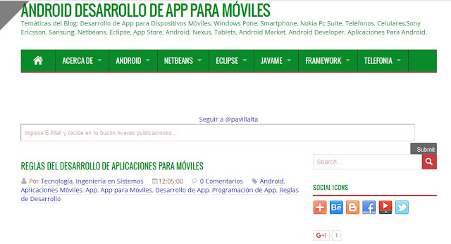 Blog de Android Desarrollo de App para Moviles