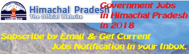 Jobs in Himachal Govt