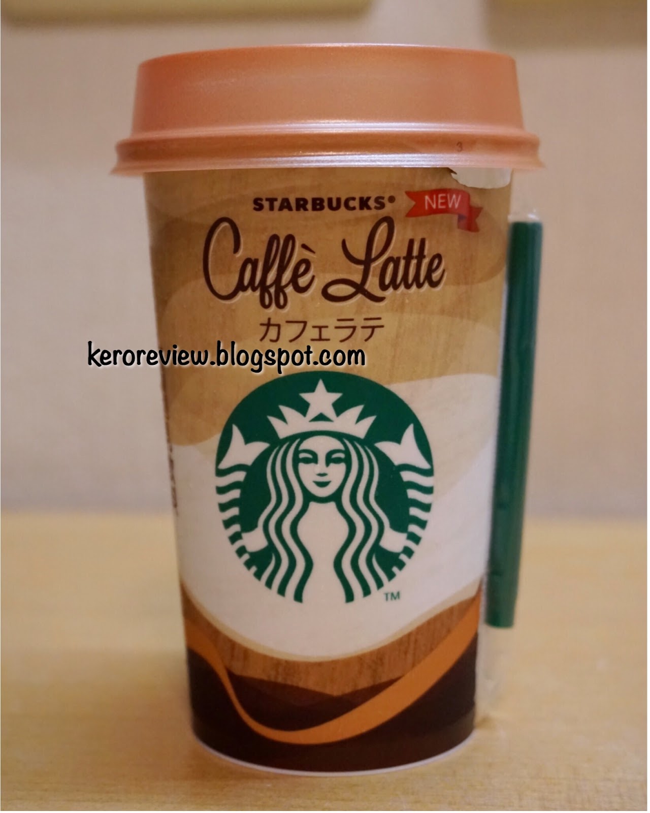 รีวิว สตาร์บัคส์คาเฟ่ กาแฟ ลาเต้ ญี่ปุ่น (CR) Review Japanese Caffe Latte, Starbucks Brand. STARBUCKS カフェラテ