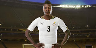 Le nouveau maillot du Ghana