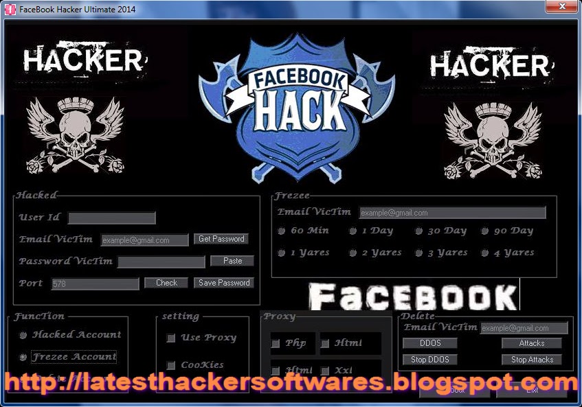 FaceBook Hacker Ultimate 2014