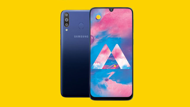 Layar Samsung Galaxy M30