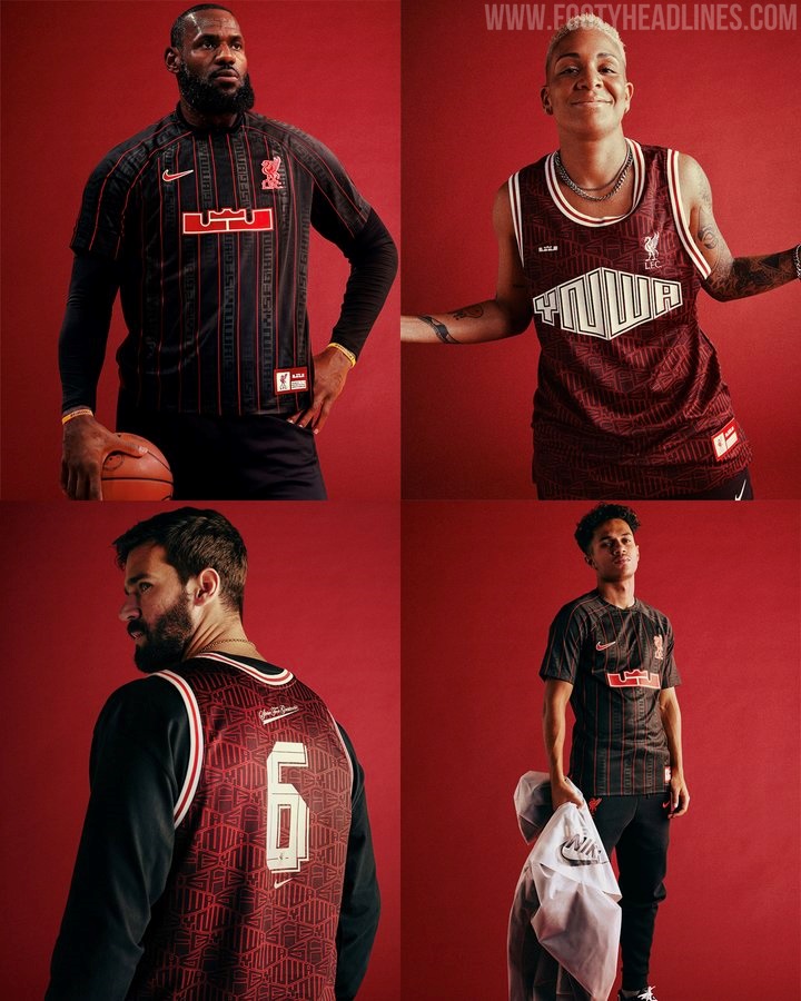 Lakers star LeBron James collabs with Liverpool to drop spiffy new