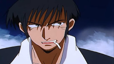 Nicholas D. Wolfwood smoking