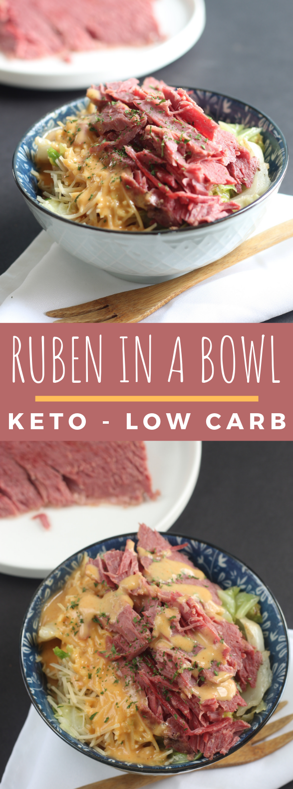 Ruben In A Bowl (low carb, keto) #healthydiet #healthyrecipe