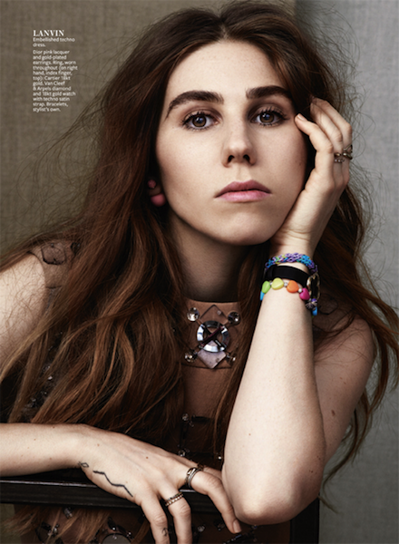 GIRLS: Zosia Mamet for US InStyle and ASOS, January 2014