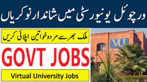 Virtual University of Pakistan VU Jobs 2023