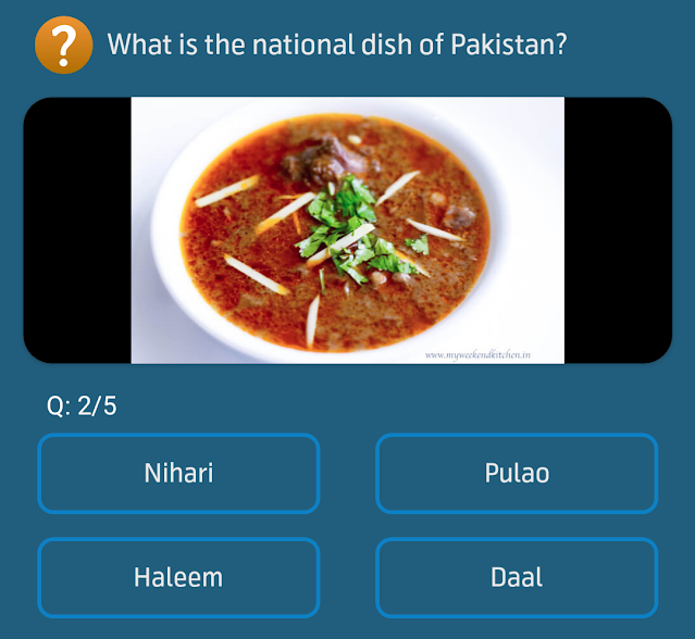 What is the national dish of Pakistan?