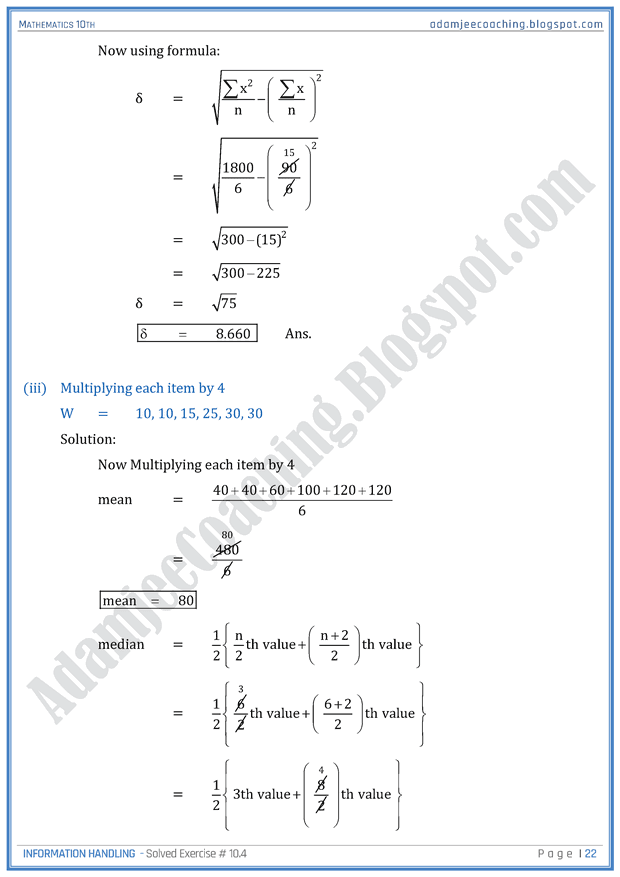 information-handling-exercise-10-4-mathematics-10th