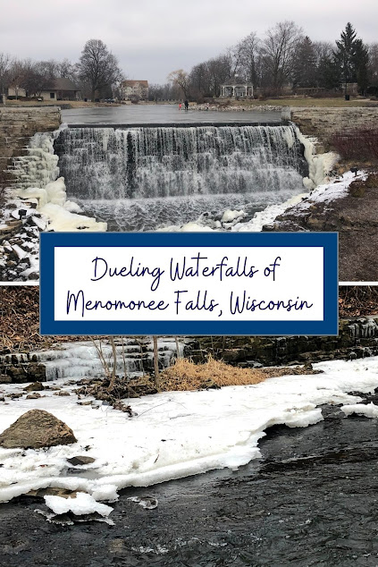 Visiting the Dueling Waterfalls of Menomonee Falls, Wisconsin