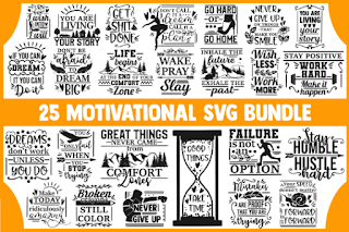 Motivational SVG Bundle, svg designs, svg quotes, svg sayings, svg files for cricut, inspirational svg, dream svg, believe svg, faith svg