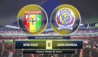 mitra kukar vs arema