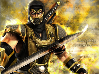 mortal kombat 9 scorpion alternate. mortal kombat 9 scorpion