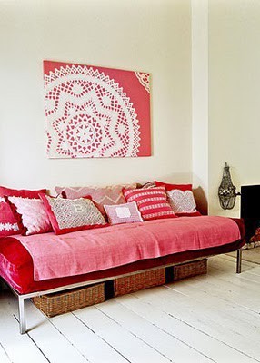 Handbags*N*Pigtails: Doily Wall Art-Yea or Nay?