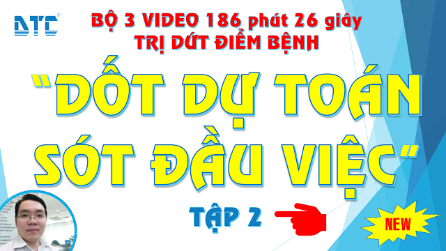 dốt dự toán - sót đầu việc