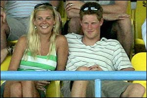 Chelsy Davy with Prince Harry in happier days