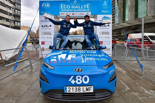 Hyundai Kona EV Copa FIA ecoRally España