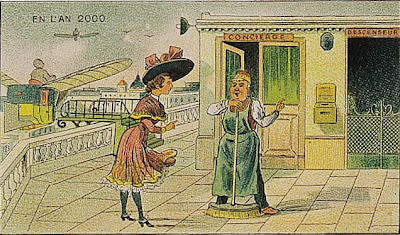 The Year 2000 As Imagined In 1910 Seen On  lolpicturegallery.blogspot.com