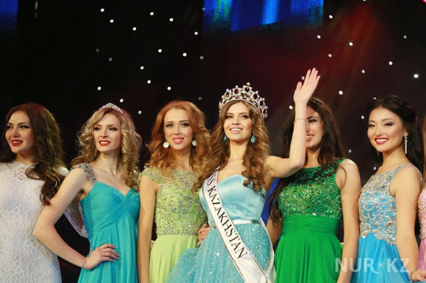 Regina Vandysheva crowned Miss Kazakhstan 2014