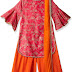 Gubbarey Girl's synthetic sharara Salwar Suit Set