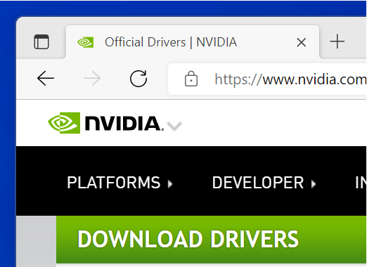 This is where you can get the right drivers for NVIDIA graphics card