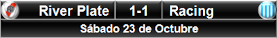 River Plate 1-1 Racing Club