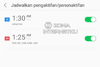 Memanfaatkan Fitur Schedule Power On & Off