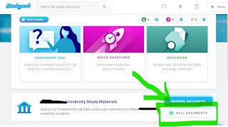 Earn Money Selling Notes in Studypool