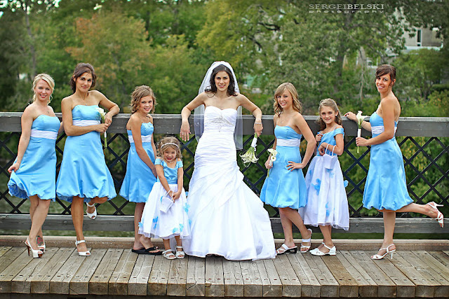 baby blue bridesmaid dresses