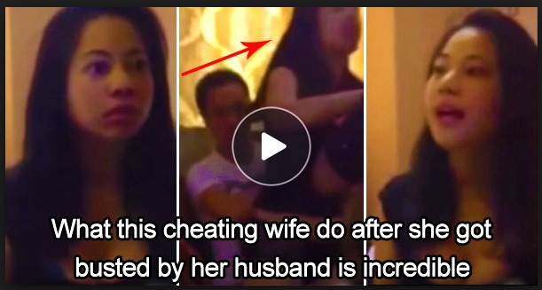 Cheating Wife Busted