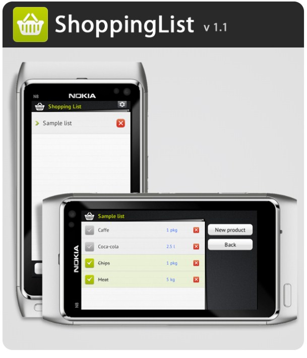 Nokia Smartphone Guide: Download Shoppinglist v1.1 App for 