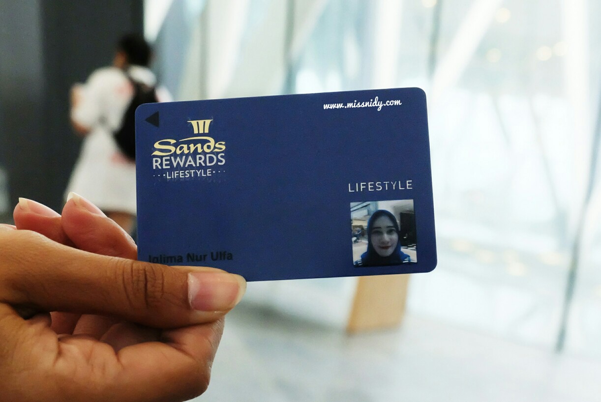 cara membuat member card marina bay sands