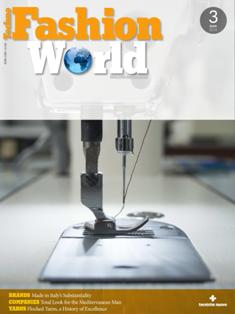 TechnoFashion World 2016-03 - June 2016 | ISSN 2281-5163 | TRUE PDF | Bimestrale | Professionisti | Moda | Tecnologia | Impianti | Distribuzione
TechnoFashion World è la rivista pensata per rispondere alle mutate esigenze del tessile-abbigliamento italiano. Un ausilio costante per tutti coloro che vogliono imparare a cogliere le nuove opportunità offerte dal mercato globale, TechnoFashion World si propone di diventare il punto di riferimento unico per tutte le tecnologie dedicate all’industria della moda: dalle fibre ai materiali, dalle macchine e gli impianti per le lavorazioni tessili ai processi di progettazione e produzione di abbigliamento, fino alla logistica e alla distribuzione.