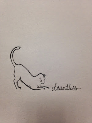 97 Hearts dauntless cat drawing