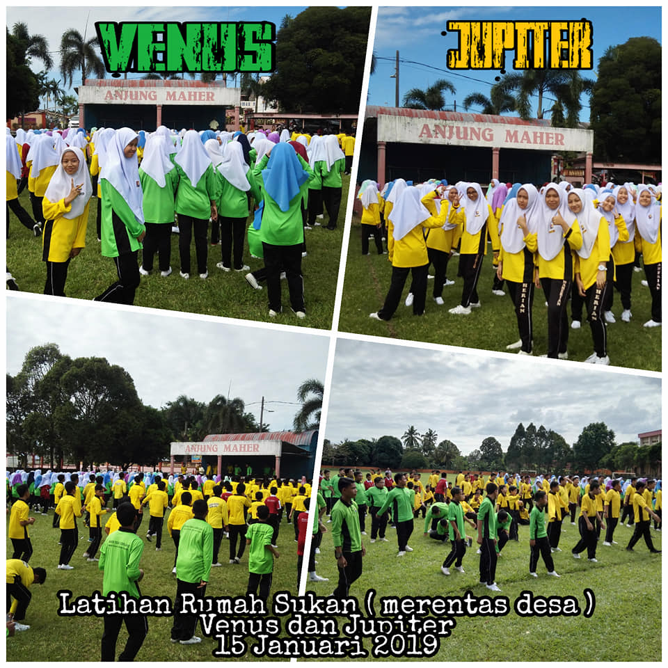 SMK DATO AHMAD MAHER: Latihan Rumah Sukan ( Merentas Desa )