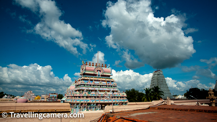 Ranganathaswamy temple is a popular Hindu temple located in Srirangam, Tamil Nadu. The temple is dedicated to Lord Ranganatha, a form of Lord Vishnu, and is one of the largest temple complexes in India. The temple is a must-visit destination for travelers interested in exploring the rich culture and heritage of Tamil Nadu.