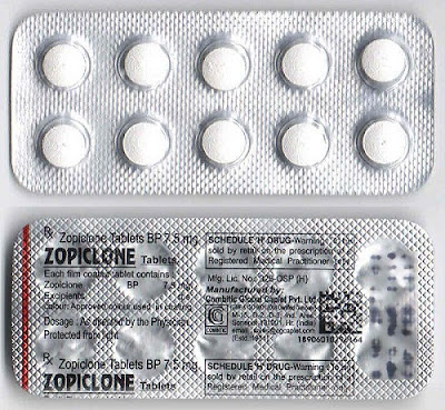 Zopiclone 7.5mg sleeping tablets