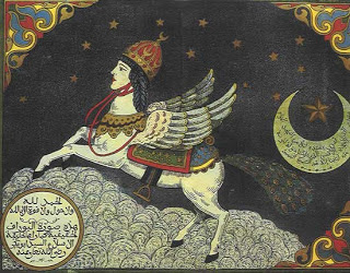 Buraq, benarkah berkepala seorang wanita. 