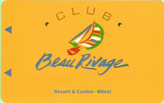 Beau Rivage slot player's club card