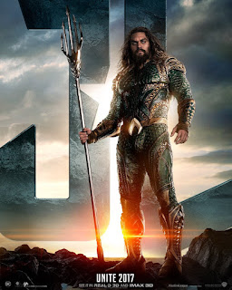 Warner Bros. Justice League Trailer Premiere Aquaman Poster