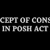CONCEPT OF CONSENT IN POSH ACT 