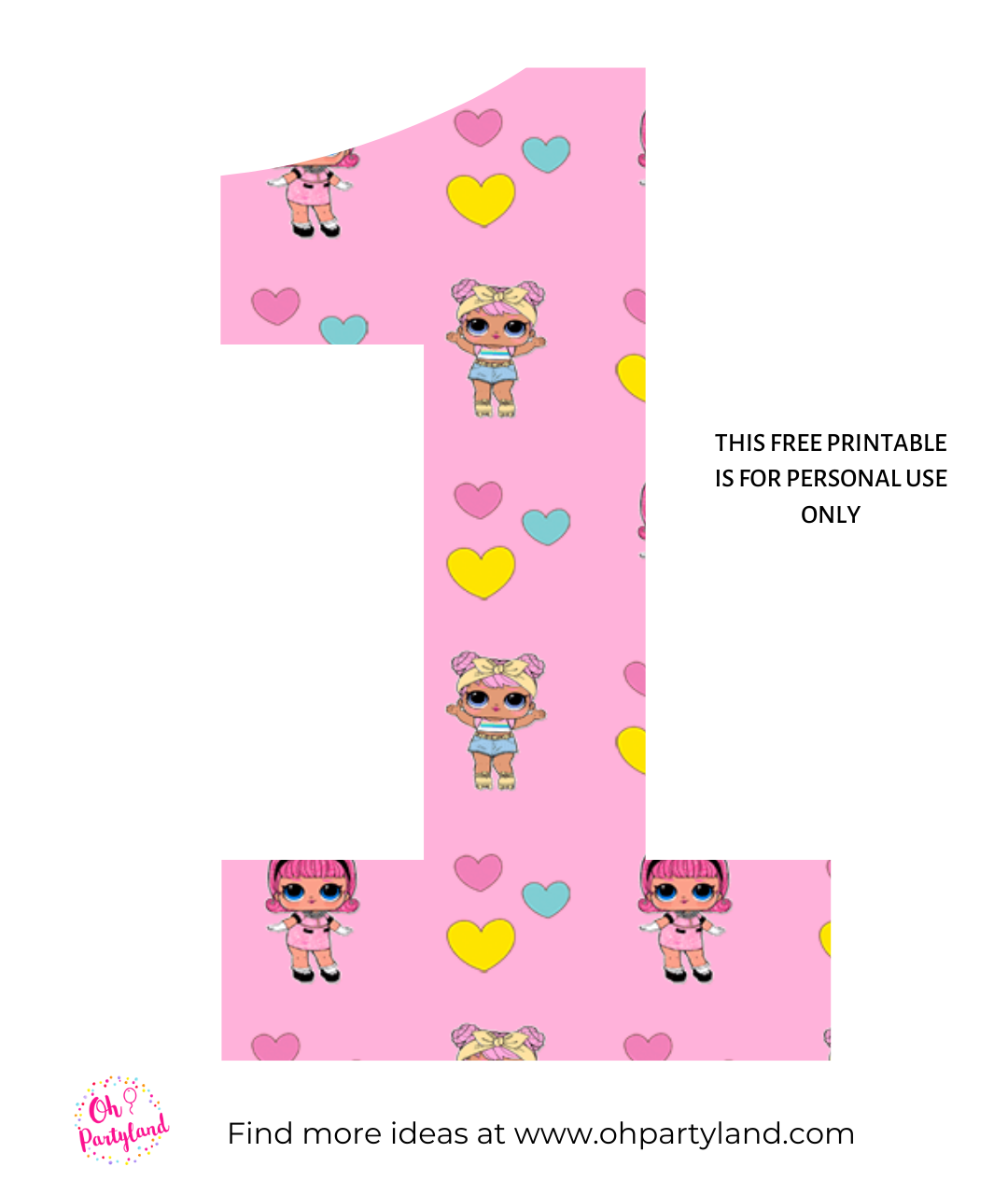 free printable lol surprise numbers oh partyland