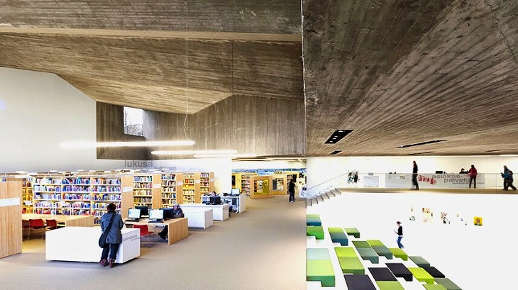 Library in Seinajoki, Finland