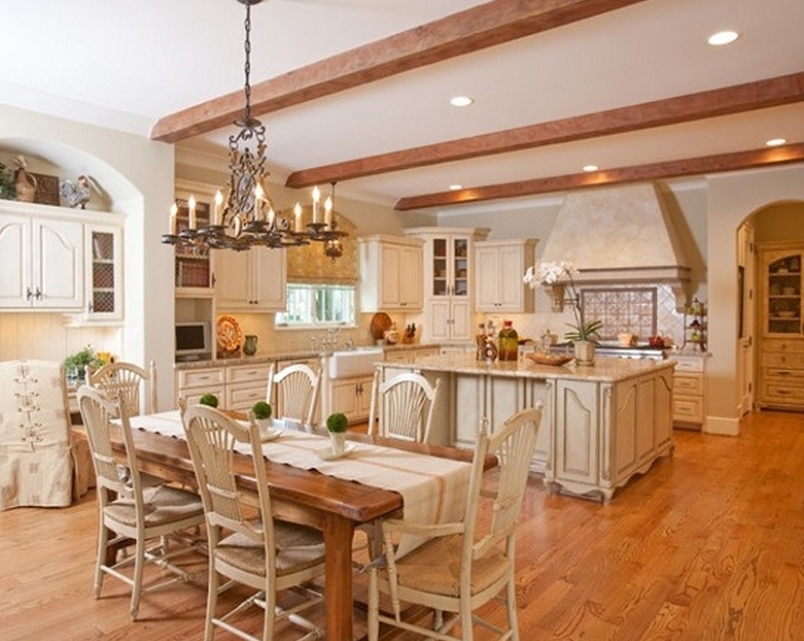 This Is Create A Classic French Rustic Country Style Kitchen Design in